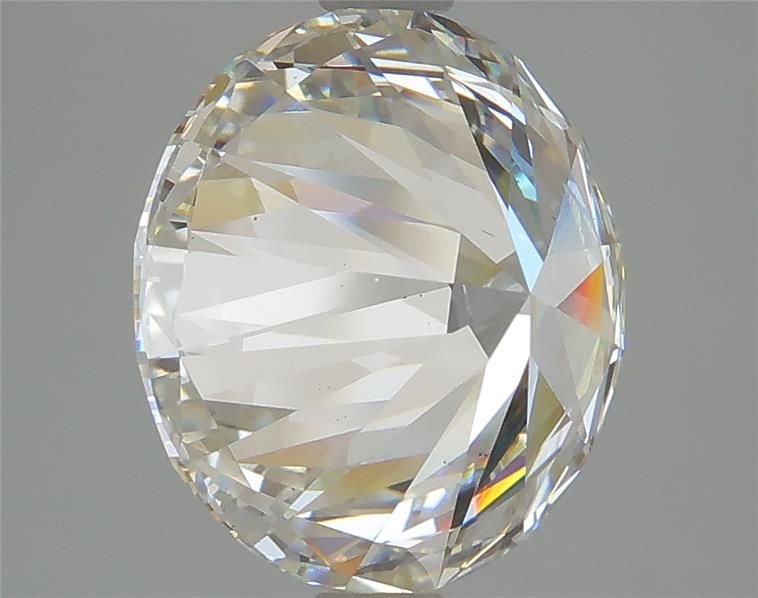 4.03ct F SI1 Rare Carat Ideal Cut Round Lab Grown Diamond