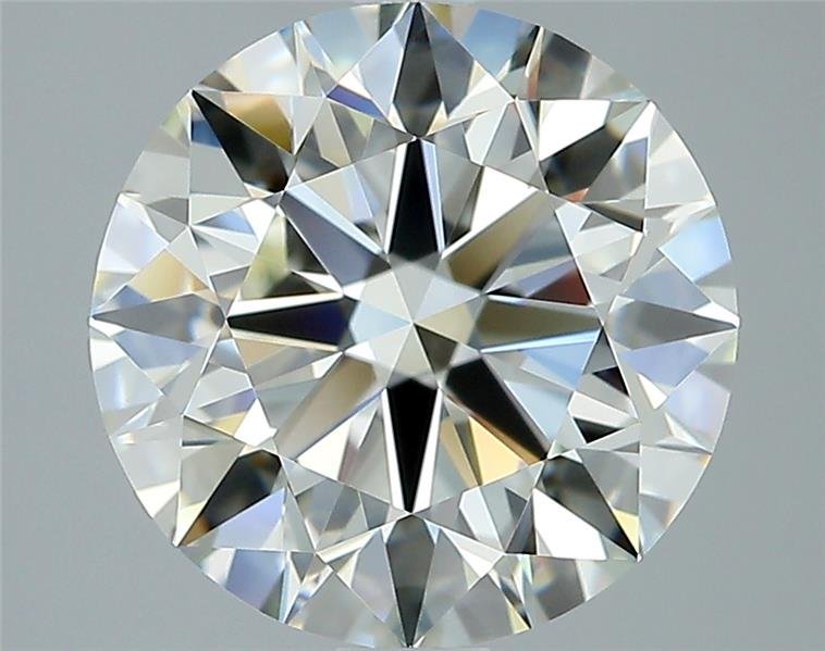 2.50ct K IF Rare Carat Ideal Cut Round Diamond