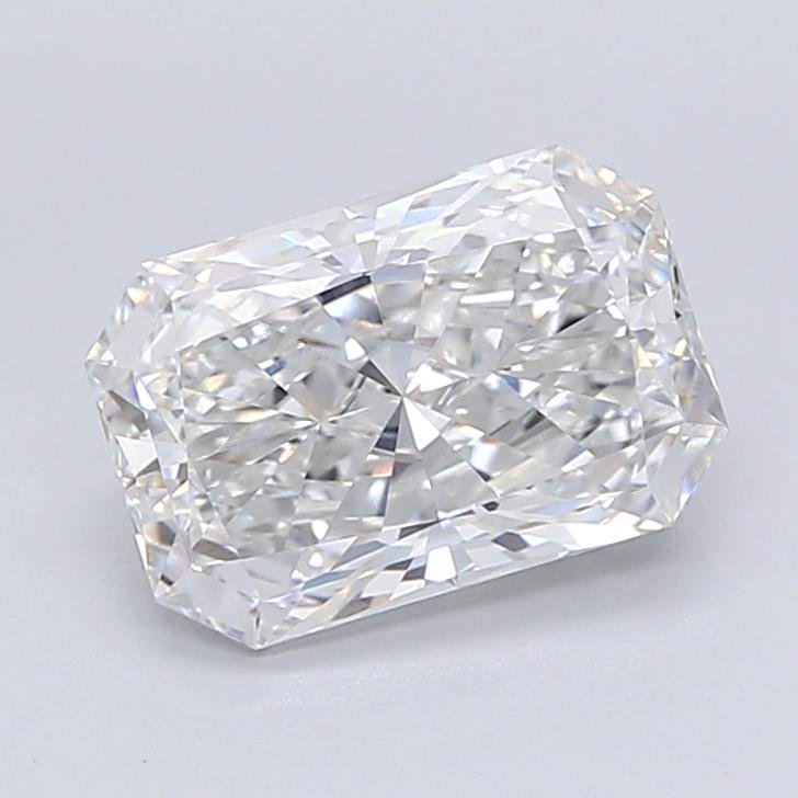 3.59ct E VVS2 Rare Carat Ideal Cut Radiant Lab Grown Diamond