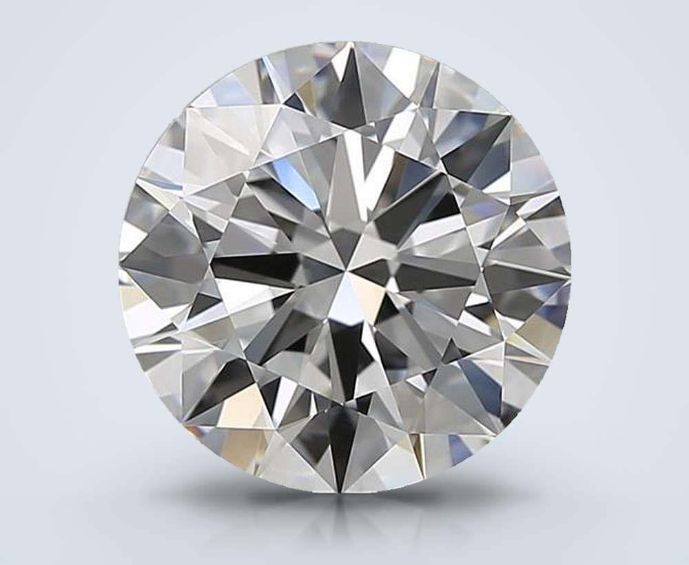 3.01 Carat Round Natural Diamond