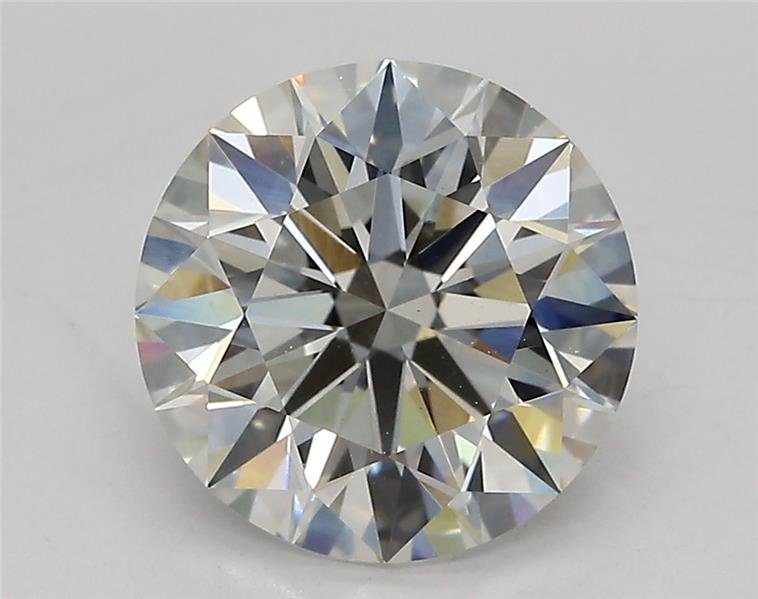 2.52ct G VVS2 Rare Carat Ideal Cut Round Lab Grown Diamond