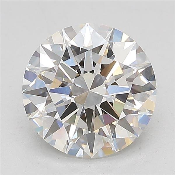 2.00ct F VS1 Excellent Cut Round Lab Grown Diamond