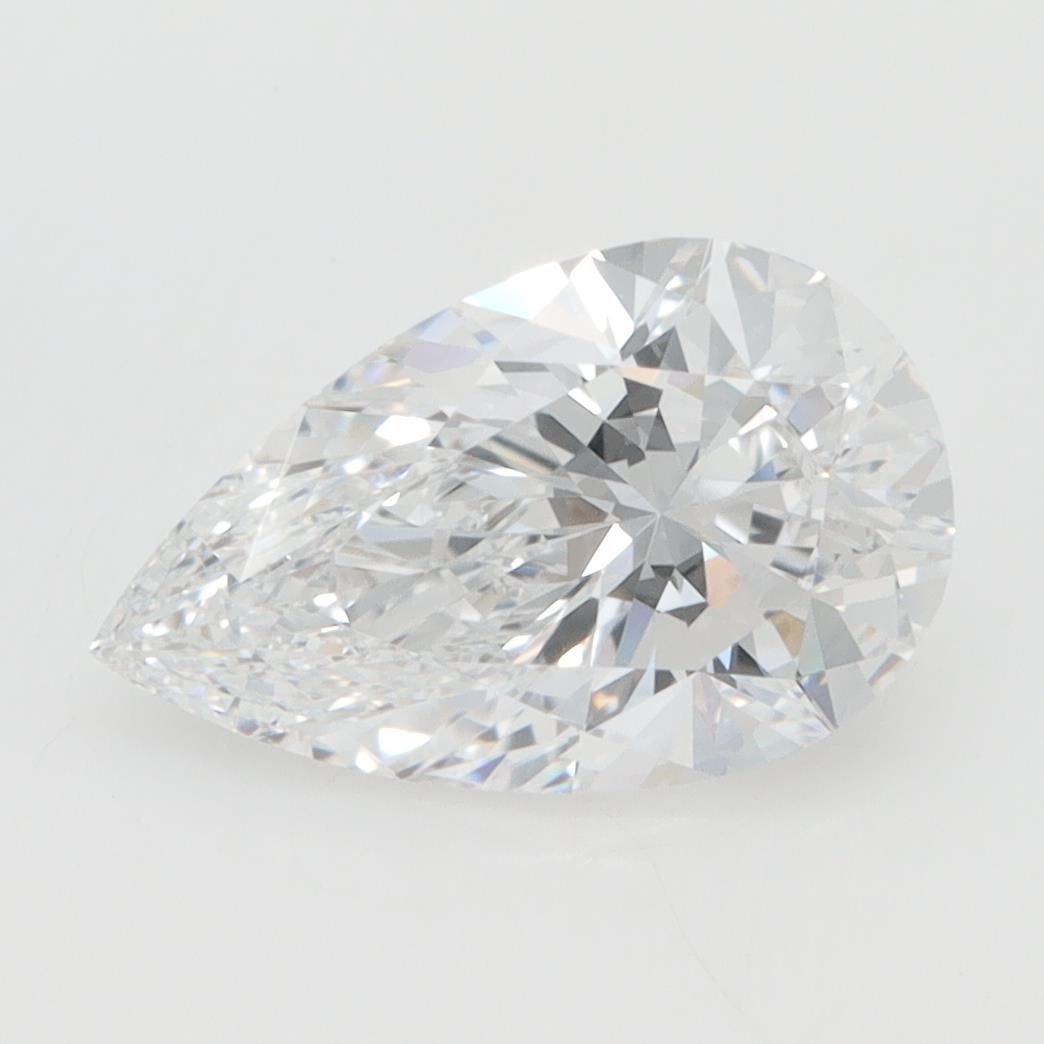 1.50ct D VVS2 Rare Carat Ideal Cut Pear Lab Grown Diamond