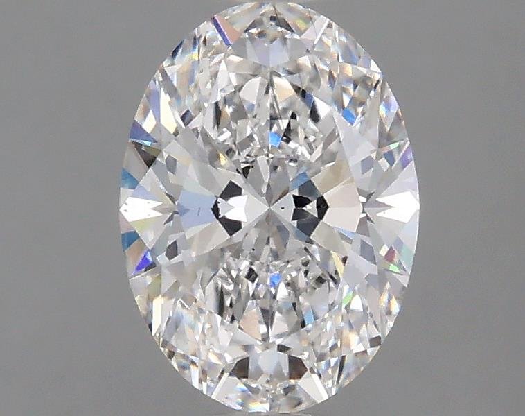 1.39ct E VS2 Rare Carat Ideal Cut Oval Lab Grown Diamond