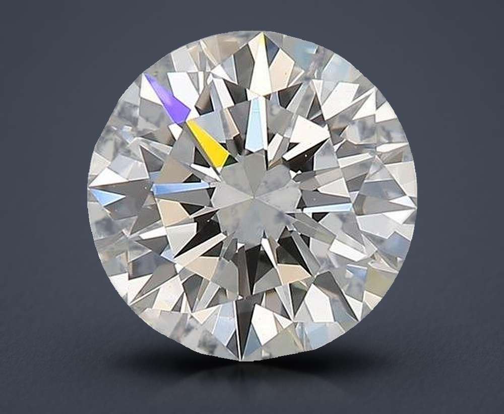 1.69 Carat Round Natural Diamond