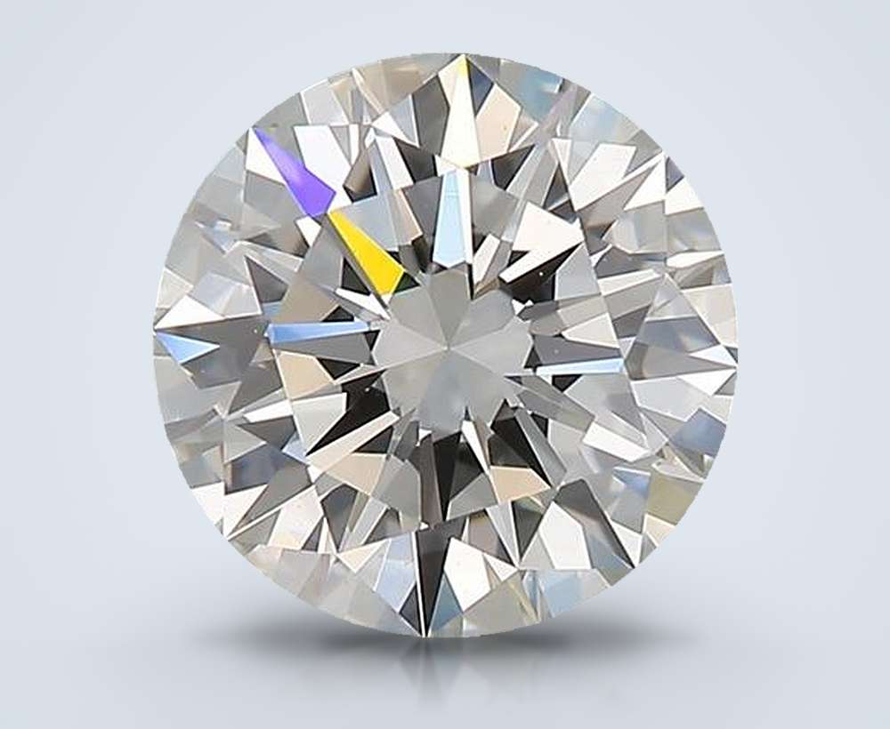 1.69 Carat Round Natural Diamond