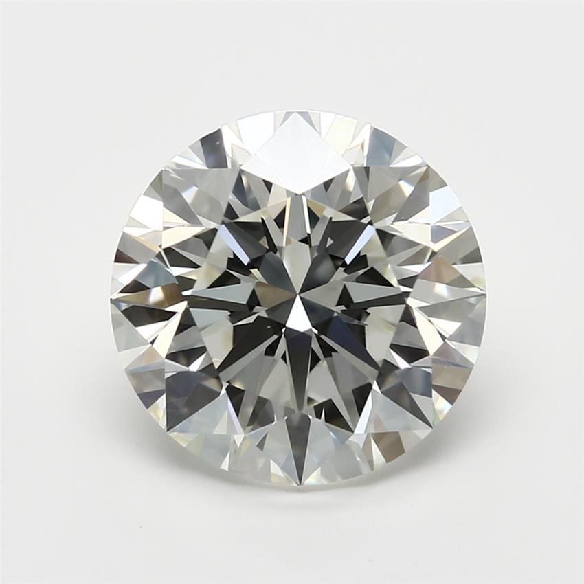 3.04ct K VVS2 Rare Carat Ideal Cut Round Diamond