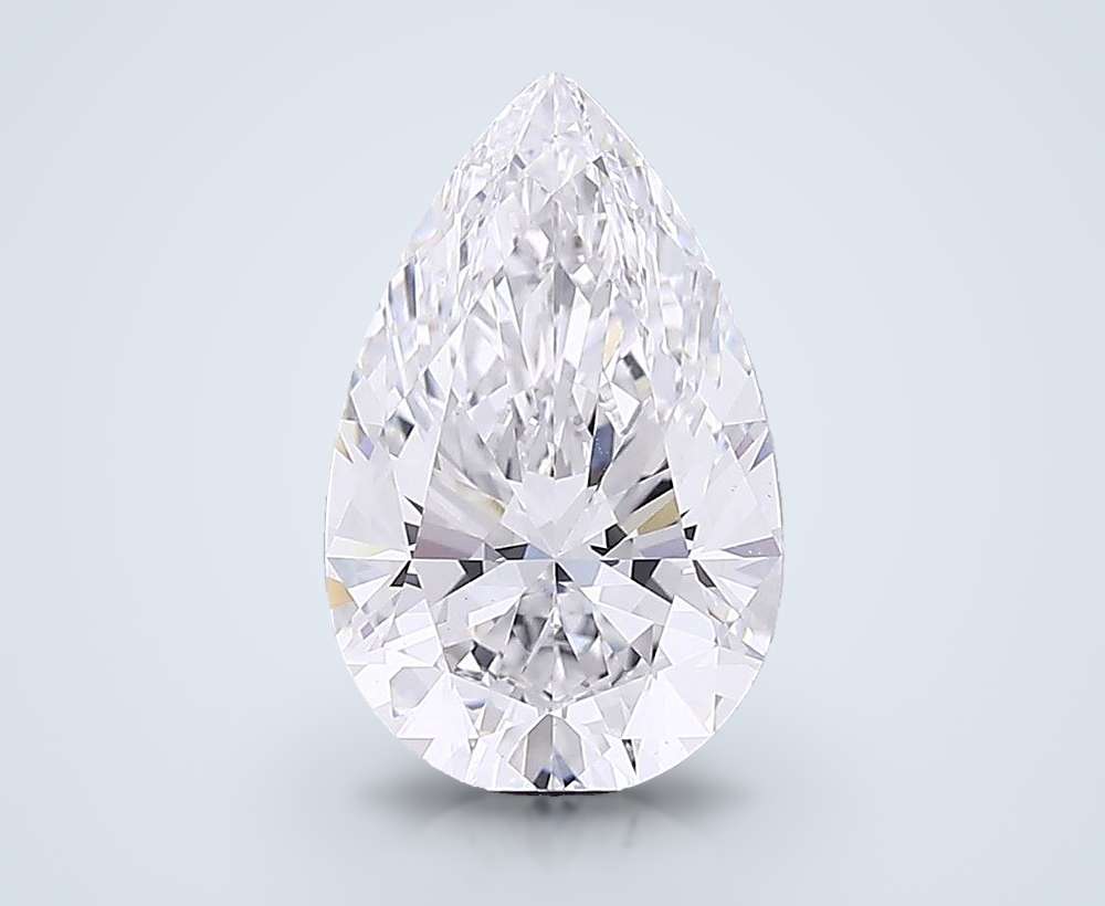 6.31 Carat Pear Lab Diamond
