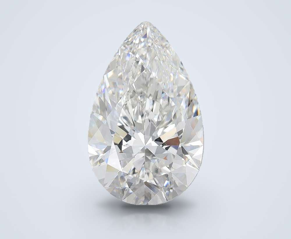 4.34 Carat Pear Lab Diamond