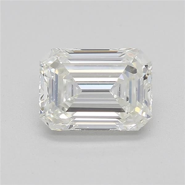 0.80ct J VS2 Rare Carat Ideal Cut Emerald Diamond