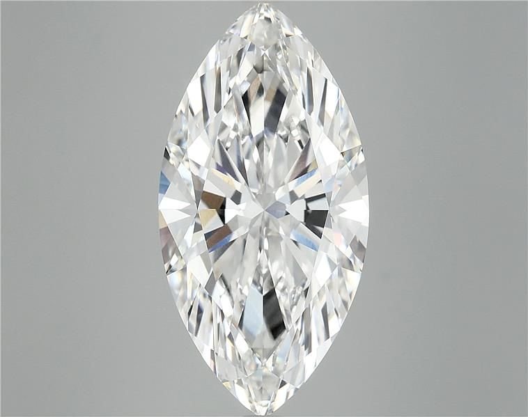 8.17ct F VVS2 Rare Carat Ideal Cut Marquise Lab Grown Diamond
