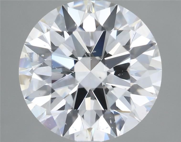 3.90ct E SI1 Rare Carat Ideal Cut Round Diamond