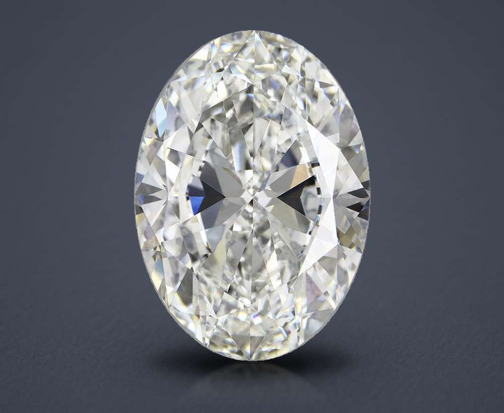 13.03 Carat Oval Lab Diamond