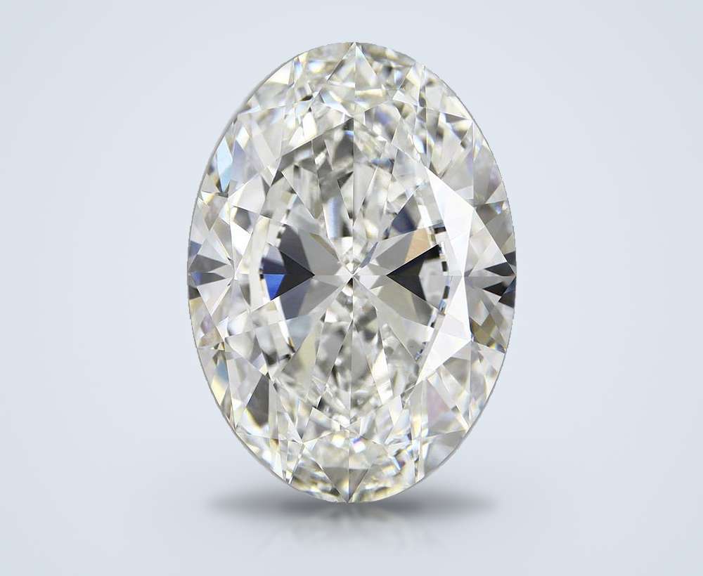 13.03 Carat Oval Lab Diamond