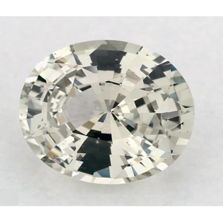 3.15 Carat Green Oval Sapphire