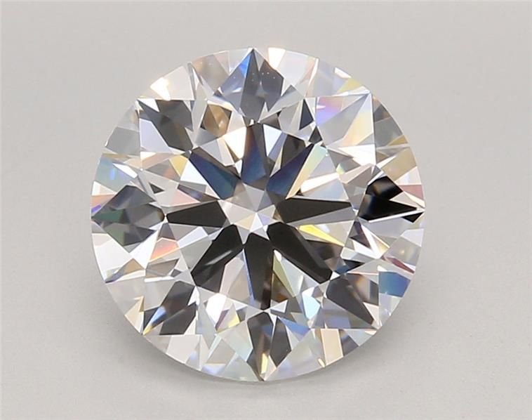 3.52ct E VVS2 Rare Carat Ideal Cut Round Lab Grown Diamond