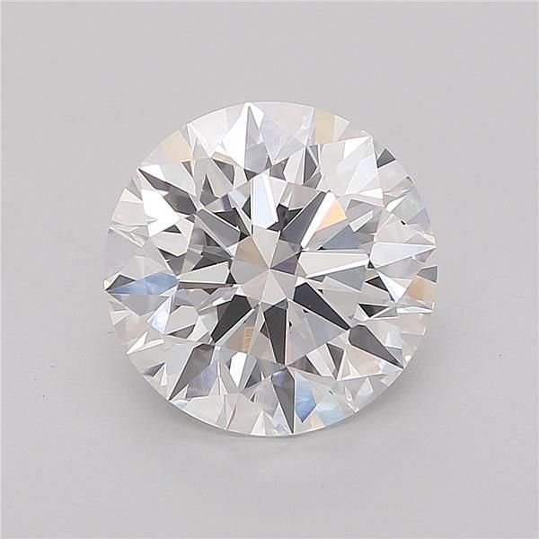 5.05ct E VVS2 Rare Carat Ideal Cut Round Lab Grown Diamond