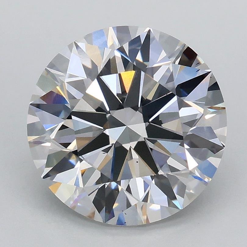 2.46ct F VS1 Rare Carat Ideal Cut Round Lab Grown Diamond