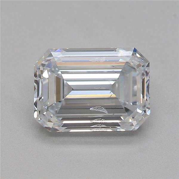 0.92ct E SI2 Very Good Cut Emerald Lab Grown Diamond