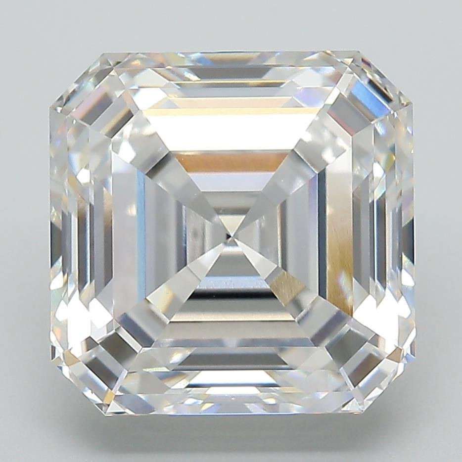 6.53ct E VVS1 Rare Carat Ideal Cut Asscher Lab Grown Diamond