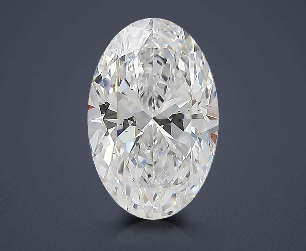 2.54 Carat Oval Lab Diamond