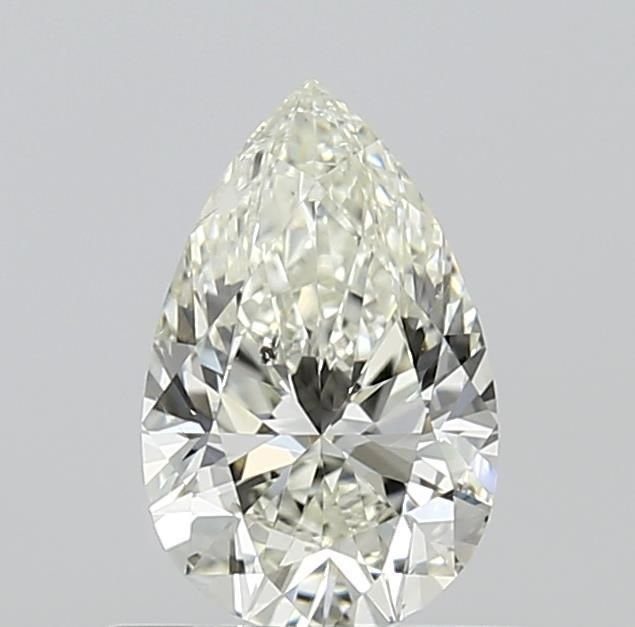 0.65ct K SI2 Rare Carat Ideal Cut Pear Diamond