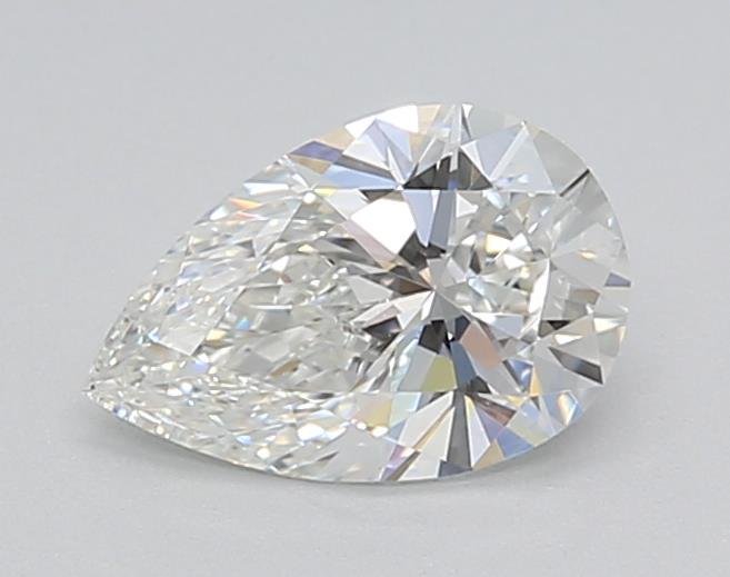 0.71ct F VS1 Rare Carat Ideal Cut Pear Lab Grown Diamond