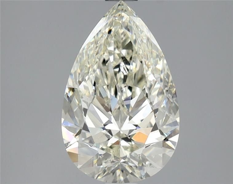 2.10ct K SI2 Rare Carat Ideal Cut Pear Diamond