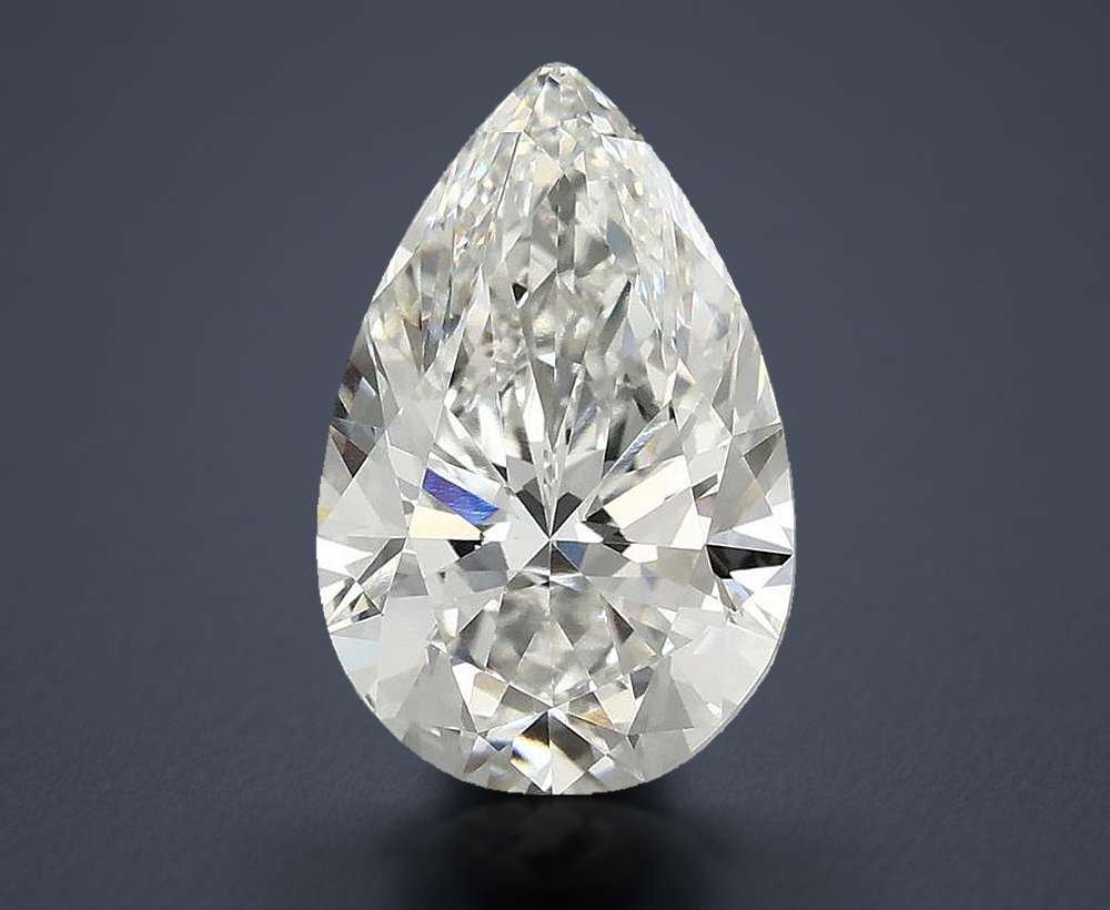 2.81 Carat Pear Lab Diamond