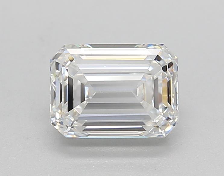 1.01ct E VVS2 Excellent Cut Emerald Lab Grown Diamond