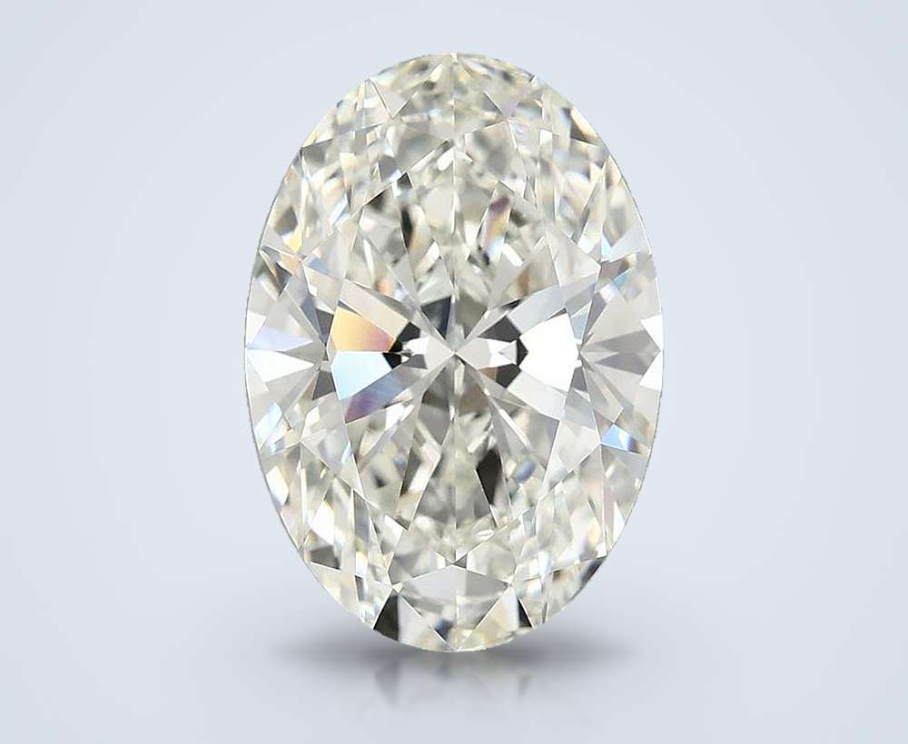 4.78 Carat Oval Lab Diamond