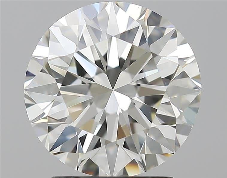 2.50ct K VVS2 Rare Carat Ideal Cut Round Diamond