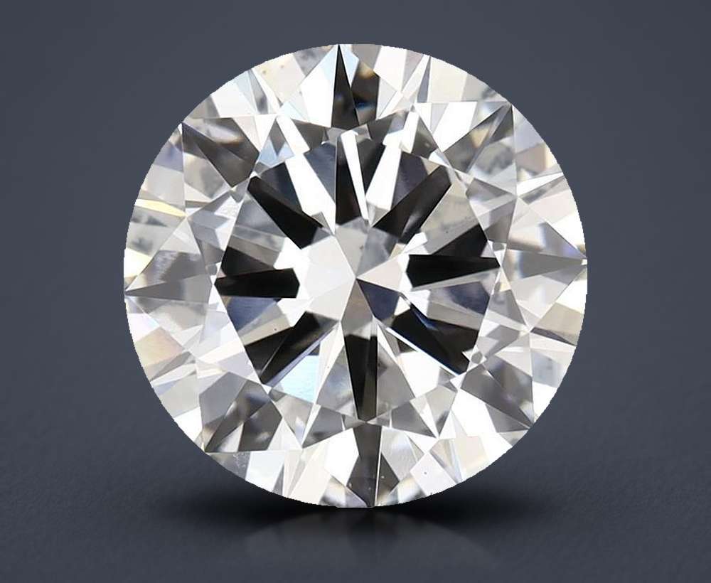 3.98 Carat Round Lab Diamond