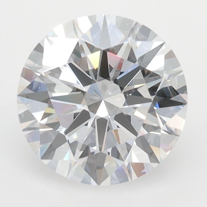 2.06ct D VVS1 Rare Carat Ideal Cut Round Lab Grown Diamond