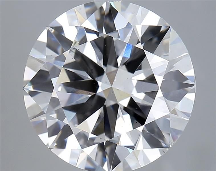 5.00ct F SI1 Excellent Cut Round Lab Grown Diamond