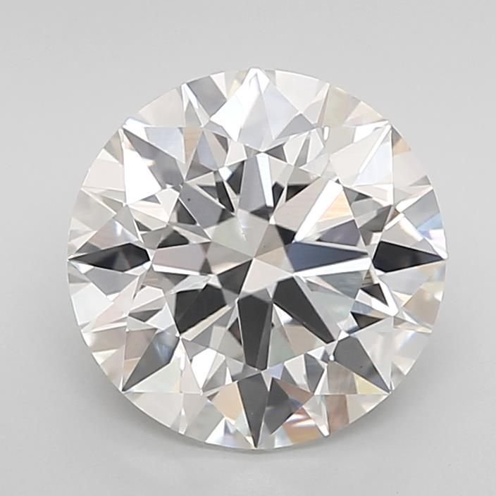 3.04ct G VS1 Rare Carat Ideal Cut Round Lab Grown Diamond