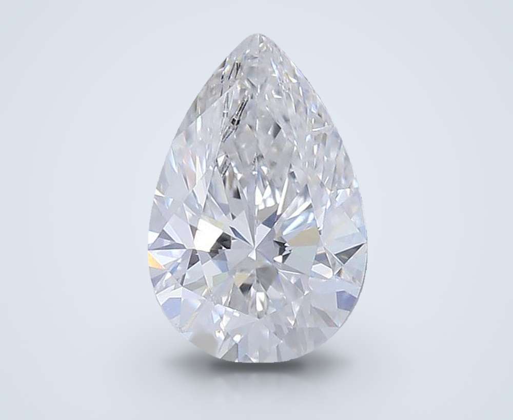 0.62 Carat Pear Lab Diamond