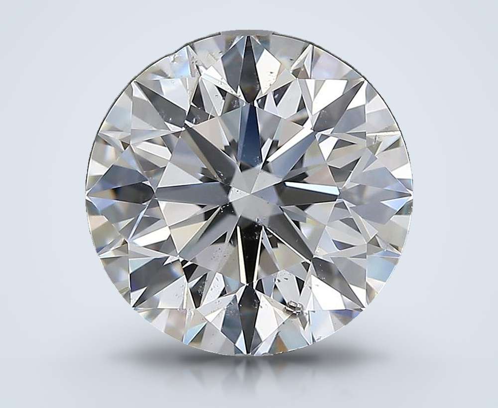 4.50 Carat Round Natural Diamond