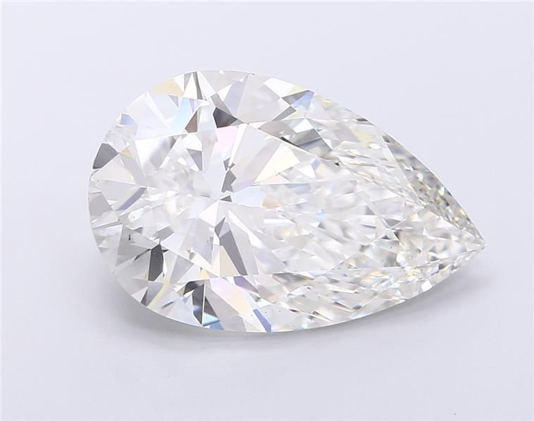 11.04ct G VS1 Rare Carat Ideal Cut Pear Lab Grown Diamond