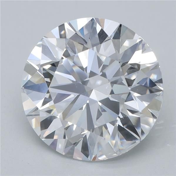 3.71ct E VVS1 Rare Carat Ideal Cut Round Lab Grown Diamond