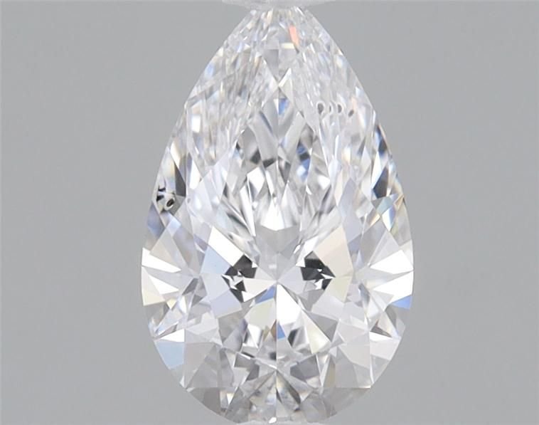 0.74ct E SI1 Rare Carat Ideal Cut Pear Lab Grown Diamond