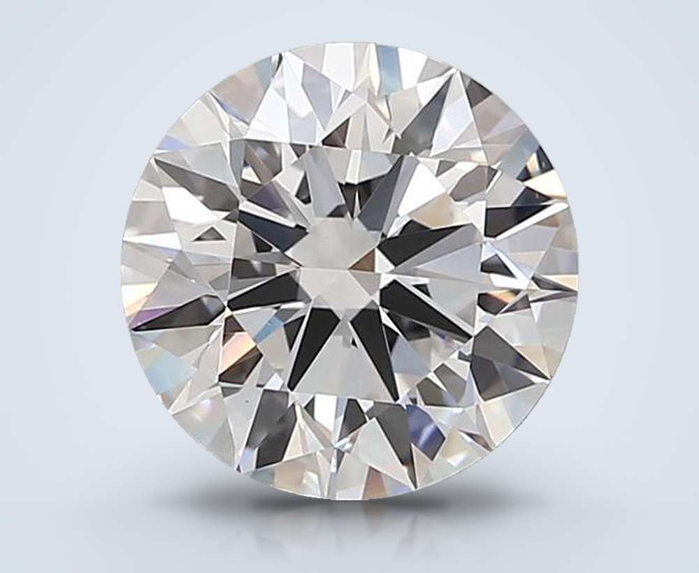 2.91 Carat Round Lab Diamond