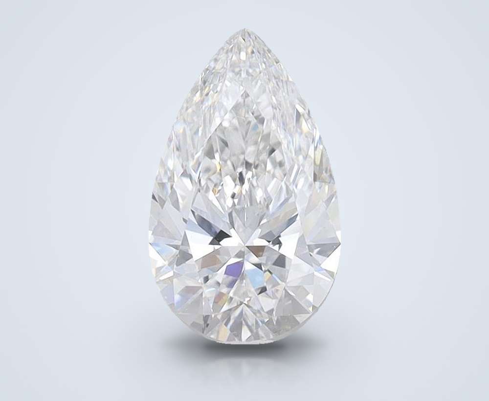 1.35 Carat Pear Lab Diamond