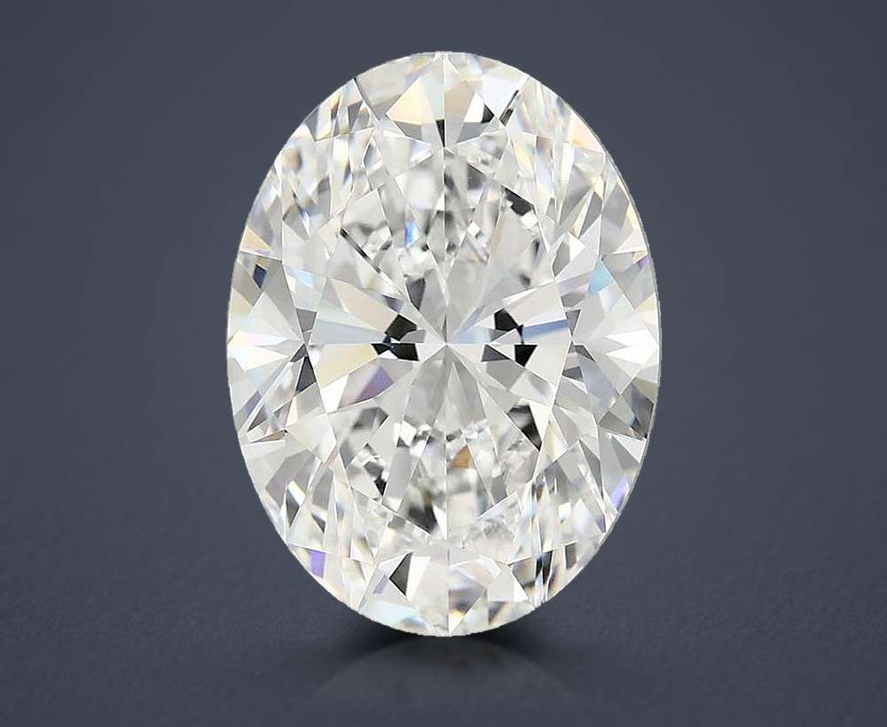 6.31 Carat Oval Lab Diamond