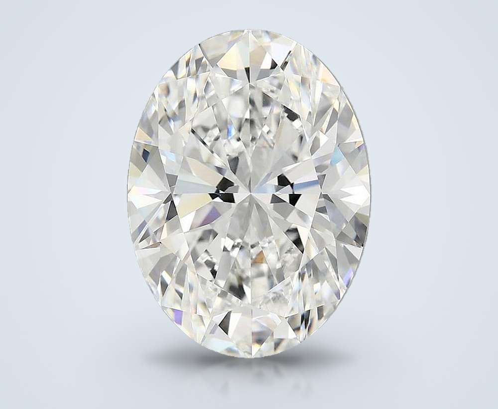 6.31 Carat Oval Lab Diamond
