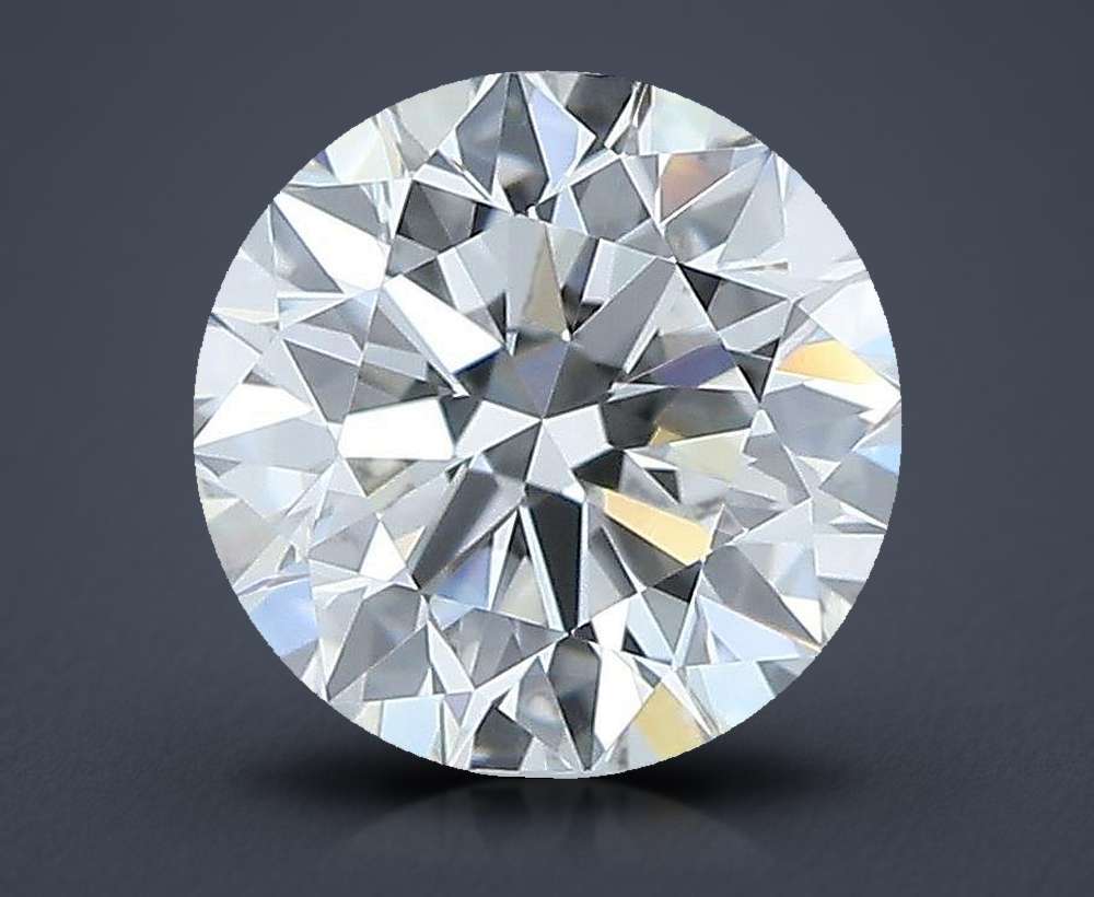0.60 Carat Round Natural Diamond