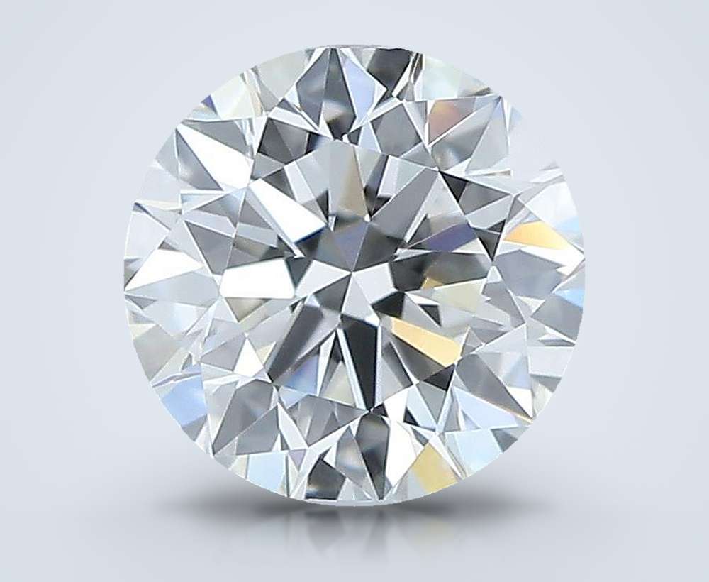 0.60 Carat Round Natural Diamond