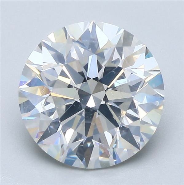 3.37ct I SI2 Very Good Cut Round Diamond