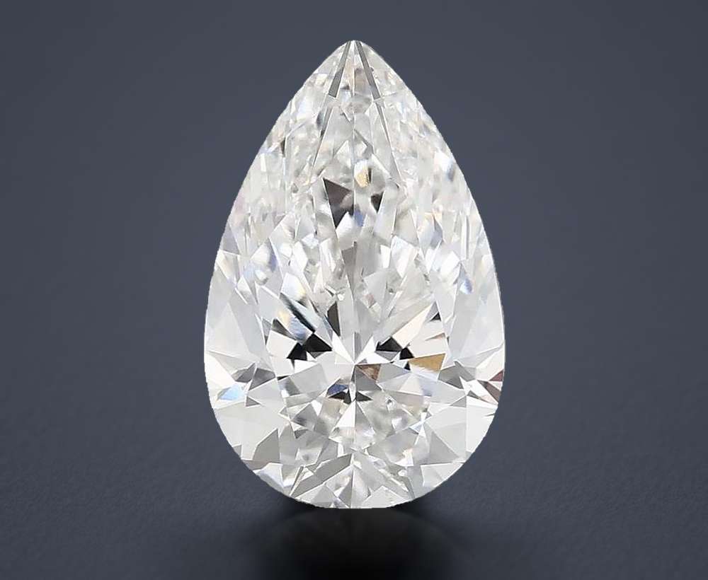 5.99 Carat Pear Lab Diamond