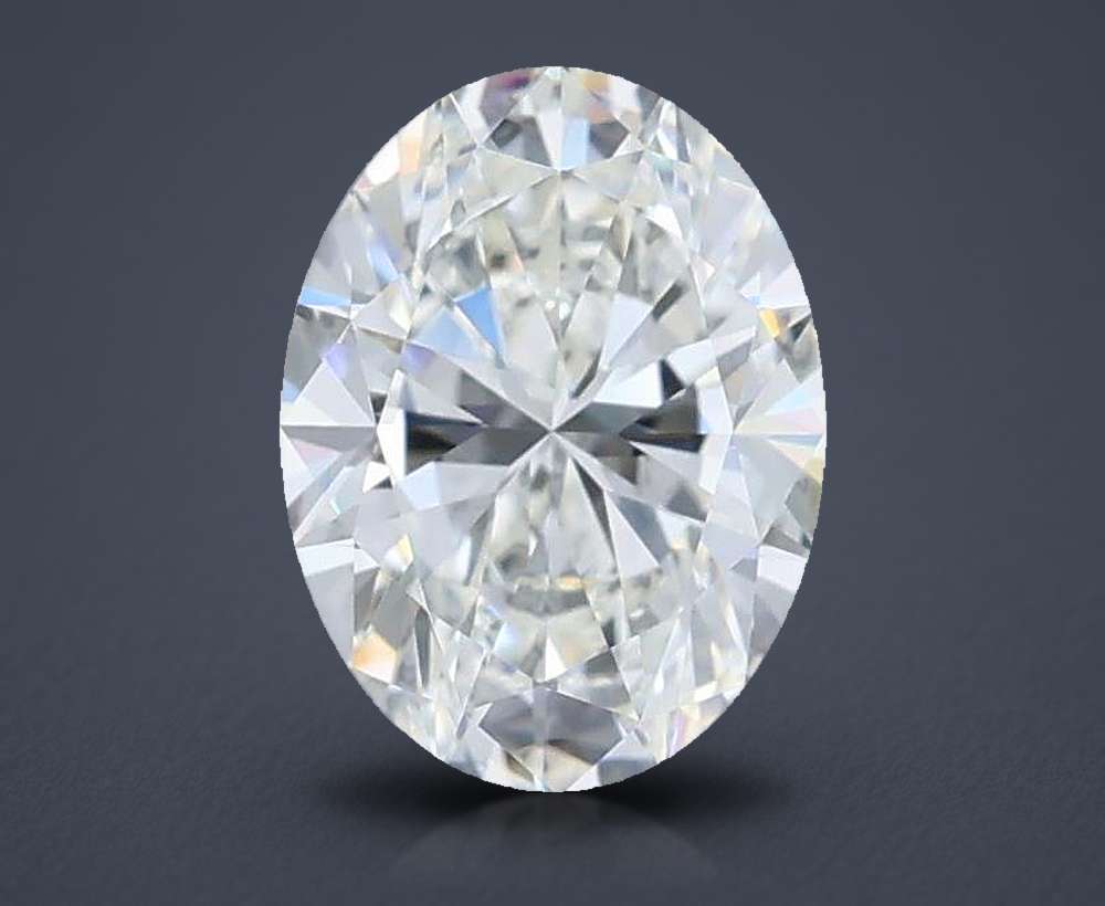 0.90 Carat Oval Natural Diamond